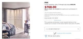 I really like the new design of pax for the corner wardrobe, the problem is that the corner unit is very similar to a regular unit but almost 3 times the price! Can I Turn Regular Pax Units Into A Corner Wardrobe Ikea Hackers