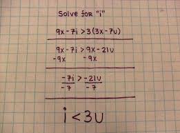 I 3u Boyfriend Gifts Math Problem Solving Nerd Love