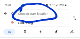 How to default starting point in directions to my current location ...