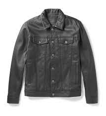 Marc Jacobs Leather Denim Jacket Jackets Men Fashion Leather Denim Denim Jacket