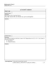 Early exercises deal with addition, subtraction, multiplication, and division of integers. Chapter 3 Sets Exercise Odds Empty Set