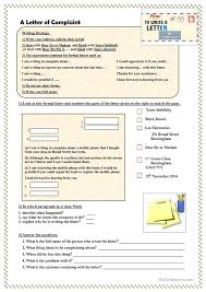 The example provided below is a neutral voice and a moderate level of formality. How To Write A Letter Of Complaint English Esl Worksheets For Distance Learning And Physical Classrooms
