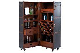 0.2 flaschenkühlschrank mit glastür 360 liter getränkekühlschrank gewerbe gastro. Schrank Bar Colonial Braun Dewall Design