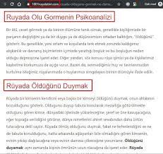 ruyada oldugunu gormek panosundaki pin