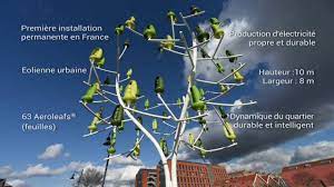 The result is the wind tree. This 30 Foot Tree Is Actually A Wind Energy Turbine Youtube