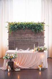27 Cool Sweetheart Wedding Table Backdrops To Try Head Table Wedding Backdrop Sweetheart Table Wedding Wedding Sweetheart Table Decor