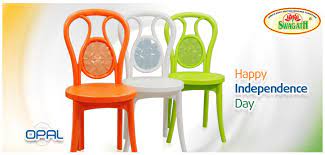 opal armless high back premium plastic chair with solid round seat and designer polycarbonate back happy independence day plastic furniture independence day