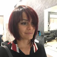 Carre' sfumato dal castano al rosso !!!! Top