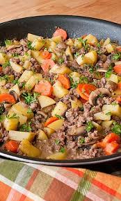 Skillet Ground Beef Stew Recipe Recipe Fodmap Recipes Low Fodmap Recipes Dinner Fodmap Recipes Dinner