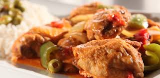 Spanish Chicken With Spicy Lemon Rice Recipe In 2020 Lemon Rice Spanish Chicken Food Network Recipes