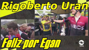 Rigoberto uràn o rigo como normalmente le llaman es un ciclista colombiano muy peculiar, el acá les traemos las mejores entrevistas de rigoberto uran , una recopilación de los mejores momentos. Palabras De Rigo Para El Campeon Del Tour De Francia Egan Bernal Steemit