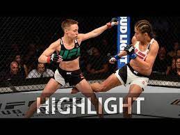 Karolina Kowalkiewicz Vs Rose Namajunas Full Fight Video Highlights Ufc Ufc Highlights Karolina Kowalkiewicz