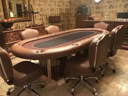 Custom Made Galaxy Texas Hold Em Poker Table And Chairs By Pharaoh Usa Its One Of A Kind Luxury Poker In 2020 Luxury Chairs Poker Table And Chairs Game Room Furniture