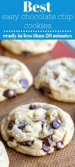 Easiest Chocolate Chip Cookie Recipe I Heart Eating Recipe Cookies Recipes Chocolate Chip Homemade Chocolate Chip Cookies Chocolate Chip Cookies