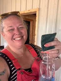 It's SWEAT EQUITY day!!! I'm here until noon cleaning tape off the walls  and prepping them to be painted. If anyone wants to come help and get to  know me… at the