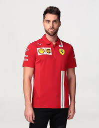 Keep your look fresh with the latest arrivals in men's clothing , accessories and shoes. Ferrari Scuderia Ferrari 2020 Replica Men S Team Polo Shirt Man Ferrari Store