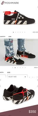 Off White Vulc Canvas Sneakers The Coolest Sneakers Ever