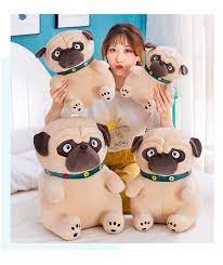 Big Size Pug Dog Plush Toy Pug Dog Plush Stuffed Animals Plush Animals