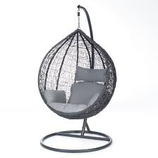 intratuin hangei in standaard zwart grijs 249 hangstoel stoel buiten stoelen