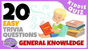 Read full profile xblog pointed me towards a great post about how one might go about rea. Trivia Questions Hard With Answers Kiddie Quiz General Knowledge Module Part 4 Youtube