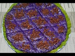 Ube Rice Maja Rice Maja With Ube Filipino Kakanin Youtube Ube Filipino Food Dessert Purple Yam