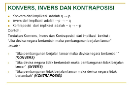 ~ p → ~q kontraposisi : Kalimat Matematika Oleh Choirudin M Pd I Pernyataan