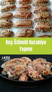 Kus Uzumlu Kurabiye Yapimi Yemek Tarifi Leziz Yemek Yemek Ve Yemek Tarifleri