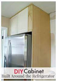 This step can take time as there are many different woods available for building custom kitchen cabinets at many different price points. How To Build A Diy Refrigerator Cabinet Chatfield Court