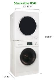 Stackable washer and dryer sets are a great way to save space in your laundry room. Deco Appliances