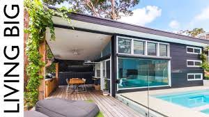 Customize the exterior and interior finishes with us. Luxury Modern Small Home Built In Suburban Backyard Youtube
