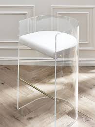 Antonio Acrylic Bar Stool Acrylic Bar Stools Diy Deck Furniture Acrylic Counter Stools