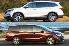 2019 Honda Pilot Vs 2019 Honda Odyssey Whats The