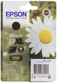 How does a remote print driver work on an epson printer? Epson 18 Xl Black Daisy High Yield Genuine Claria Home Ink Cartridge Amazon Dash Replenishment Ready Buy Online In Saint Vincent And The Grenadines At Saintvincent Desertcart Com Productid 48579057