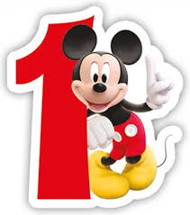 Bol Com Mickey Mouse Kaars 1 Jaar