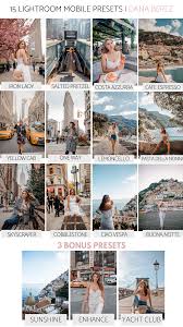 15 Lightroom Mobile Presets For Instagram Dana Berez Lightroom Presets Portrait Lightroom Lightroom Tutorial Photo Editing