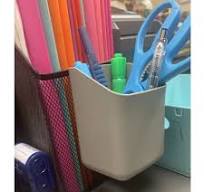 Pen Organizer Wall Mounted Pencil Cup Tin Can Hanging Pencil Cup Pc  Magnetic Cup Desk Organizer Pen