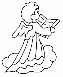 Coloriage Anges Anges5 A Colorier Allofamille Coloriage Noel Dessin Ange Coloriage