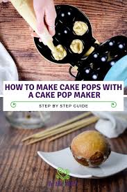 How To Make Cake Pops With Cake Pop Maker How To Make Cake Pops With A Cake Pop Maker Recipe Cake Pops How To Make Cake Pop Maker Baby Cakes Maker
