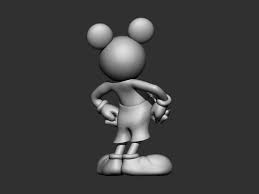 Mickey Mouse 3d Model Mickey Mouse Mickey 3d Model