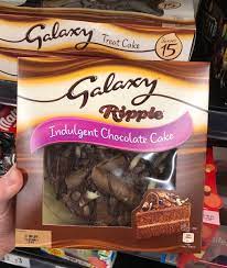 Shop for galaxy online on carrefour uae. Well This Is New On Twitter Galaxy Ripple Cake At Asda Galaxychocolate Galaxy Galaxyripple Chocolate Cake Wellthisisnew