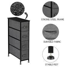 Narrow Dresser Vertical Unit Slim Storage Tower For Living Room Wish A wide variety of styles, sizes and materials allow you to easily find the perfect dressers & chests for your home.