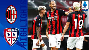 Second half ends, milan 3, cagliari 0. Milan 3 0 Cagliari Zlatan Scores On Final Day Win For Milan Serie A Tim Youtube