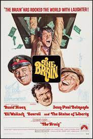 The Brain 1969 Le Cerveau Original Title Stars Jean Paul Belmondo Bourvil David Niven Eli Wallach Silvia Internet Movies Movie Posters Vintage Film