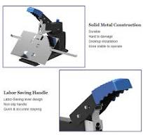 Amazon.com : Desktop Manual Riding Stapler, 60 Sheet ...