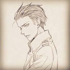 Levi With His Hair Slicked Back Anime Boy Hair Manga Hair Animation Art Sketches