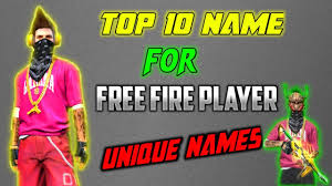 Below is a list of some of the best youtube channel names to get some inspiration from. Top 10 Name Idea For Free Fire Top 10 Name For Free Fire Player Free Fire Name Idea Gamers Name Youtube