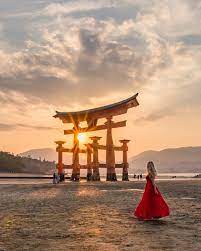 The Great Torii Gate In Miyajima Island Japan Miyajima Island Torii Gate Japan Photography