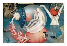 Hieronymus bosch bilder barock surrealismus kunst gemälde malerei. Hieronymus Bosch Garten Der Luste Menschheit Vor Der Sintflut Detail Poster Online Bestellen Posterlounge De
