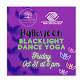 Halloween Blacklight Yoga Dance Fusion event image
