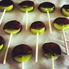 Sucettes Kiwi Chocolat Recette Recette Kiwi Chocolat